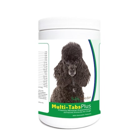 Healthy Breeds Poodle Multi-Tabs Plus Chewable Tablets, 365PK 840235181811